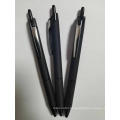 office hot selling iron clip retractable pen